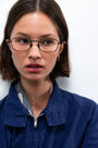 Grace Optical / Matte Black Titanium & Blue - Light Lens - Shade Files