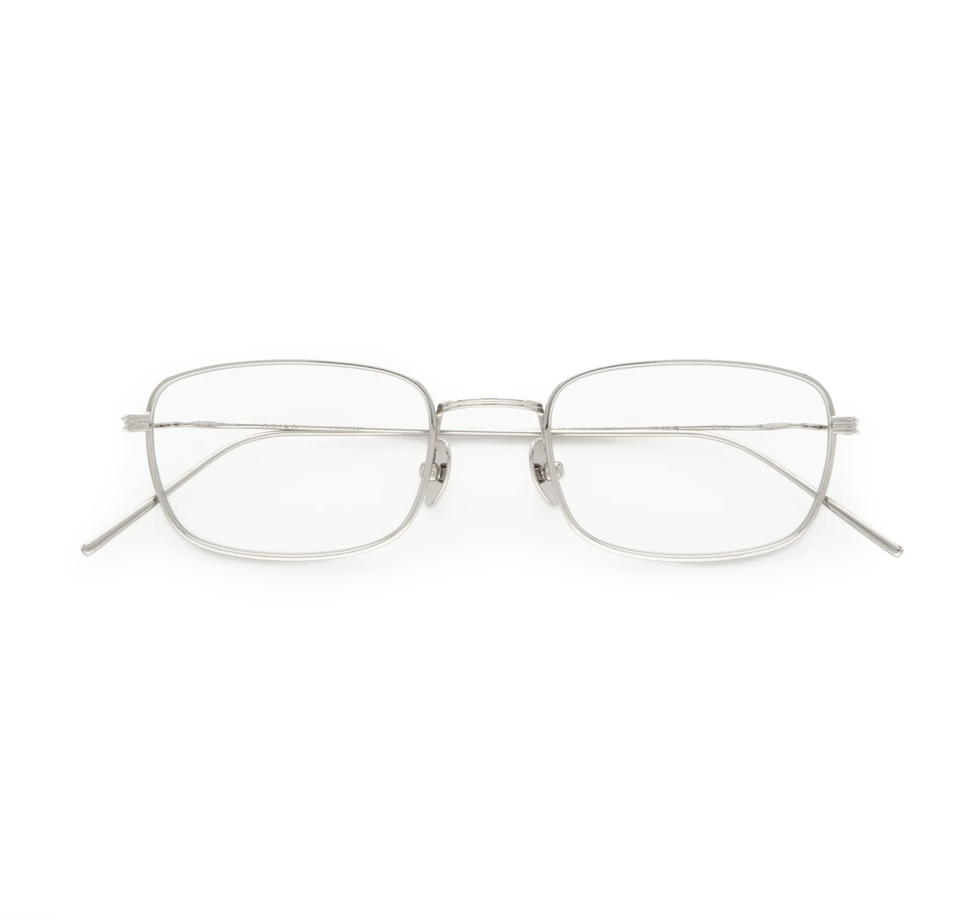 Grace Optical / Silver Titanium & Blue - Light Lens - Shade Files