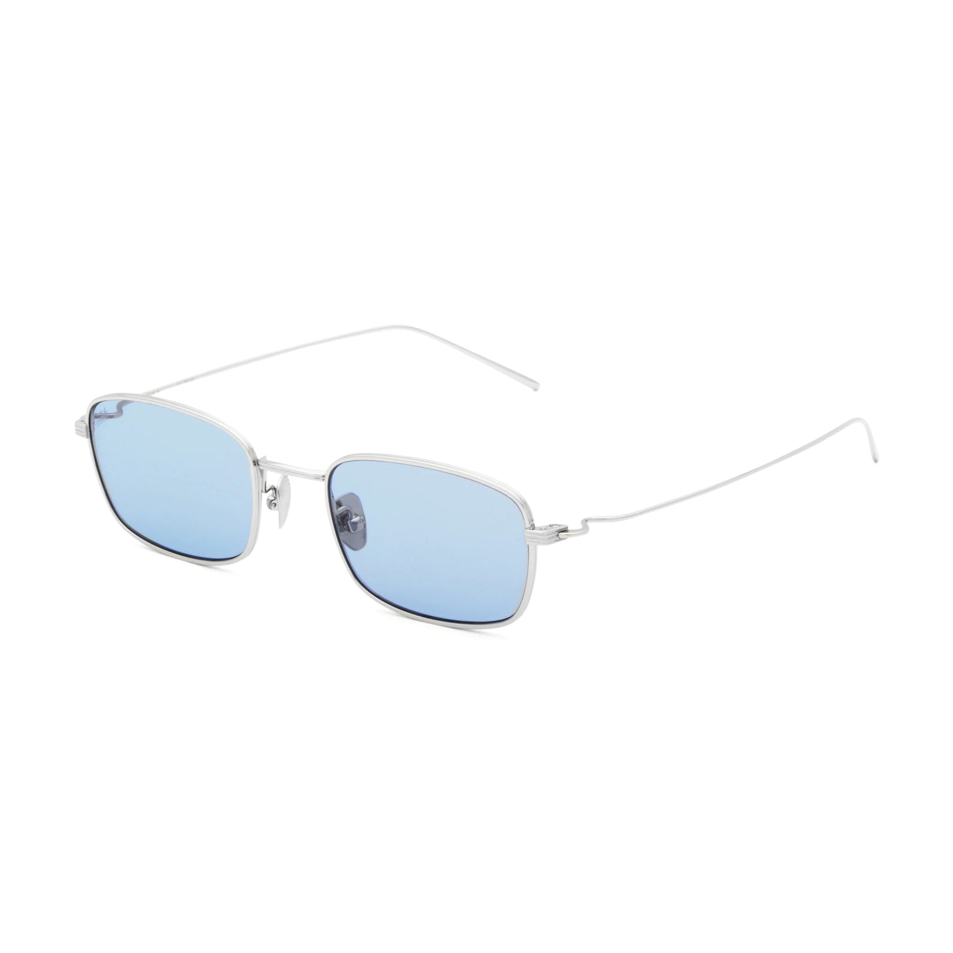 Grace / Silver Titanium & Light Blue Lens - Shade Files