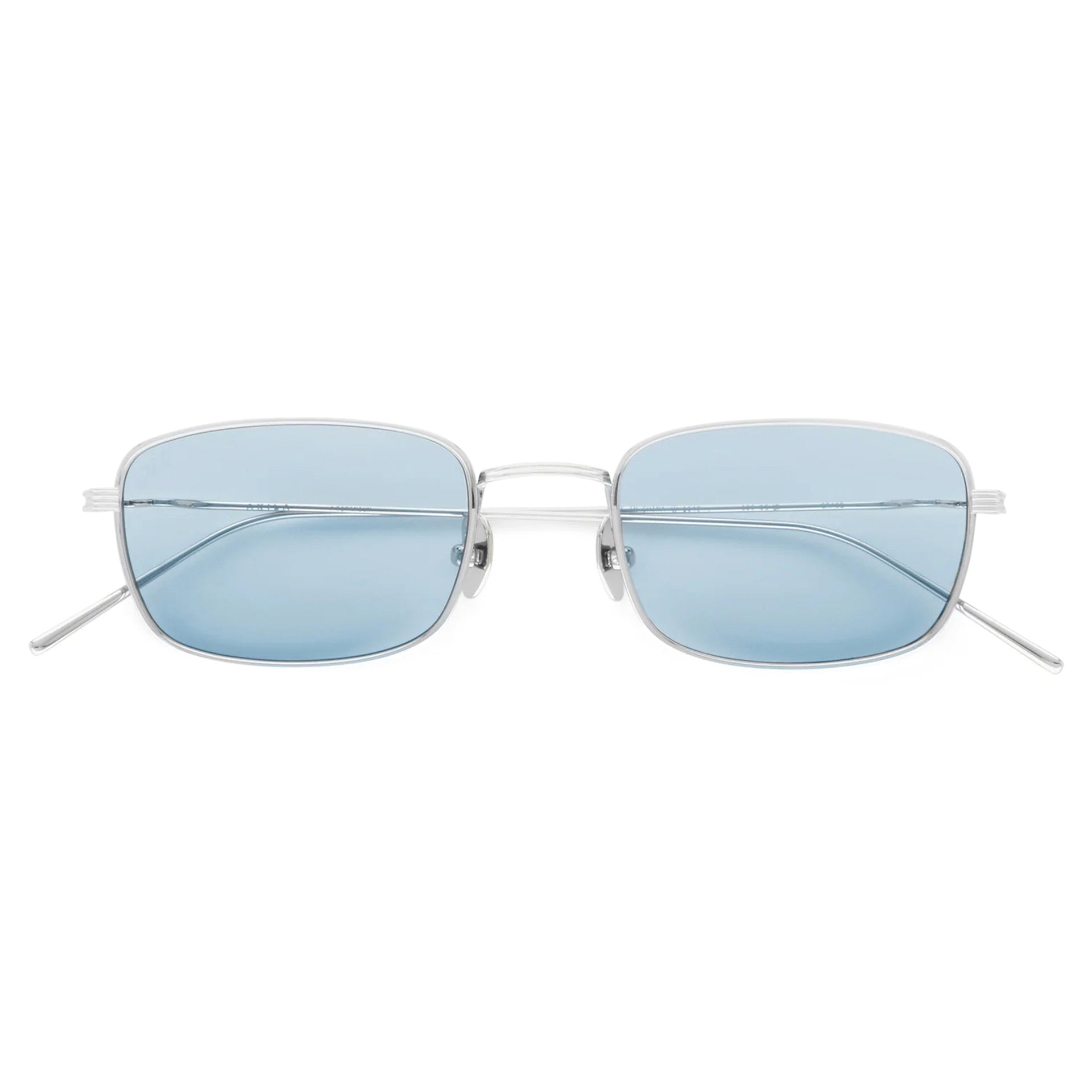 Grace / Silver Titanium & Light Blue Lens - Shade Files