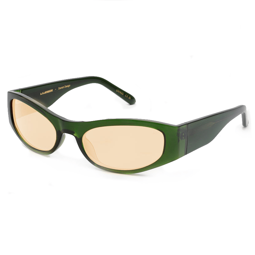Gust / Dark Green & Transparent Orange Lens - Shade Files