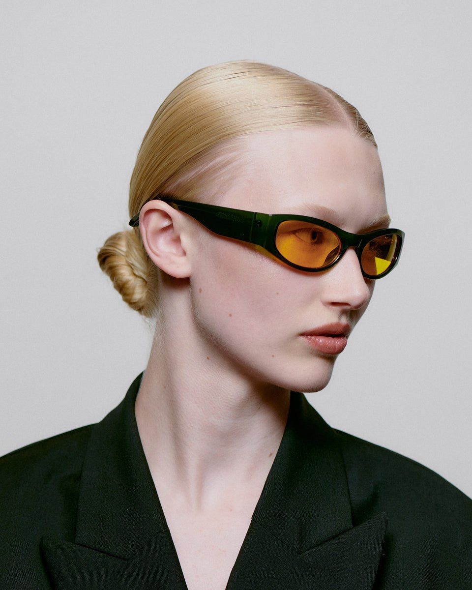 Gust / Dark Green & Transparent Orange Lens - Shade Files