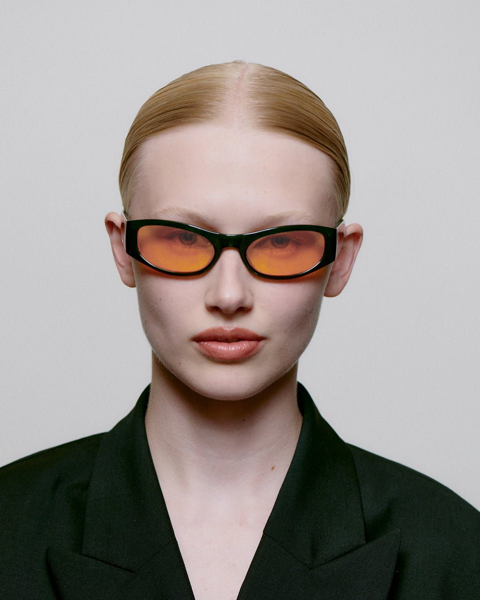 Gust / Dark Green & Transparent Orange Lens - Shade Files