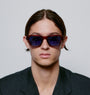 Halo / Brown Transparent & Blue Lens - Shade Files