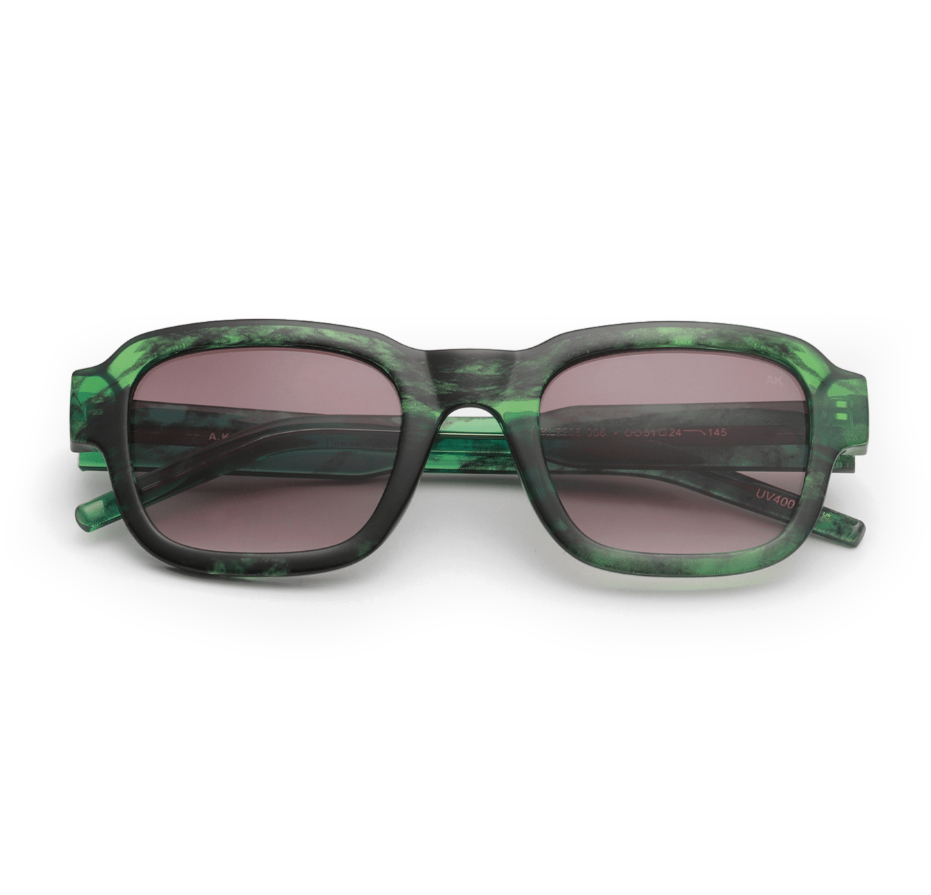 Halo / Green Marble Transparent & Plum Lens - Shade Files