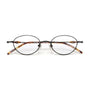 Heirloom Optical / Black Tortoise Titanium & Blue - Light Lens - Shade Files