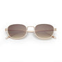Hello / Matte Gold & Brown Gradient Lens - Shade Files