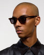 Hugo / Havana Acetate & Grey Solid Lens - Shade Files