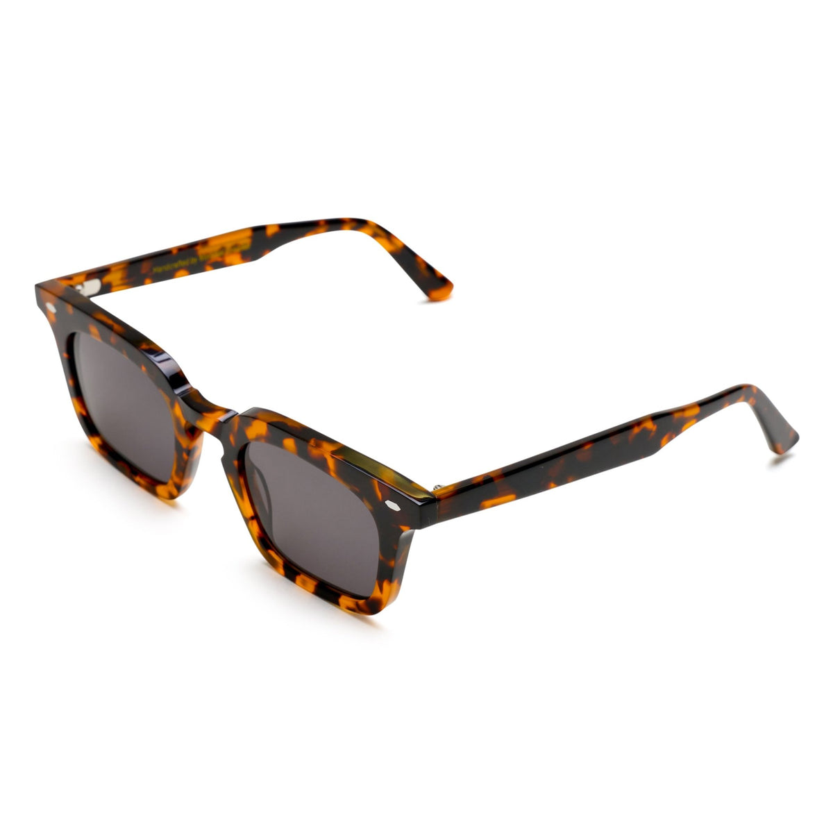 Hugo / Havana Acetate & Grey Solid Lens - Shade Files