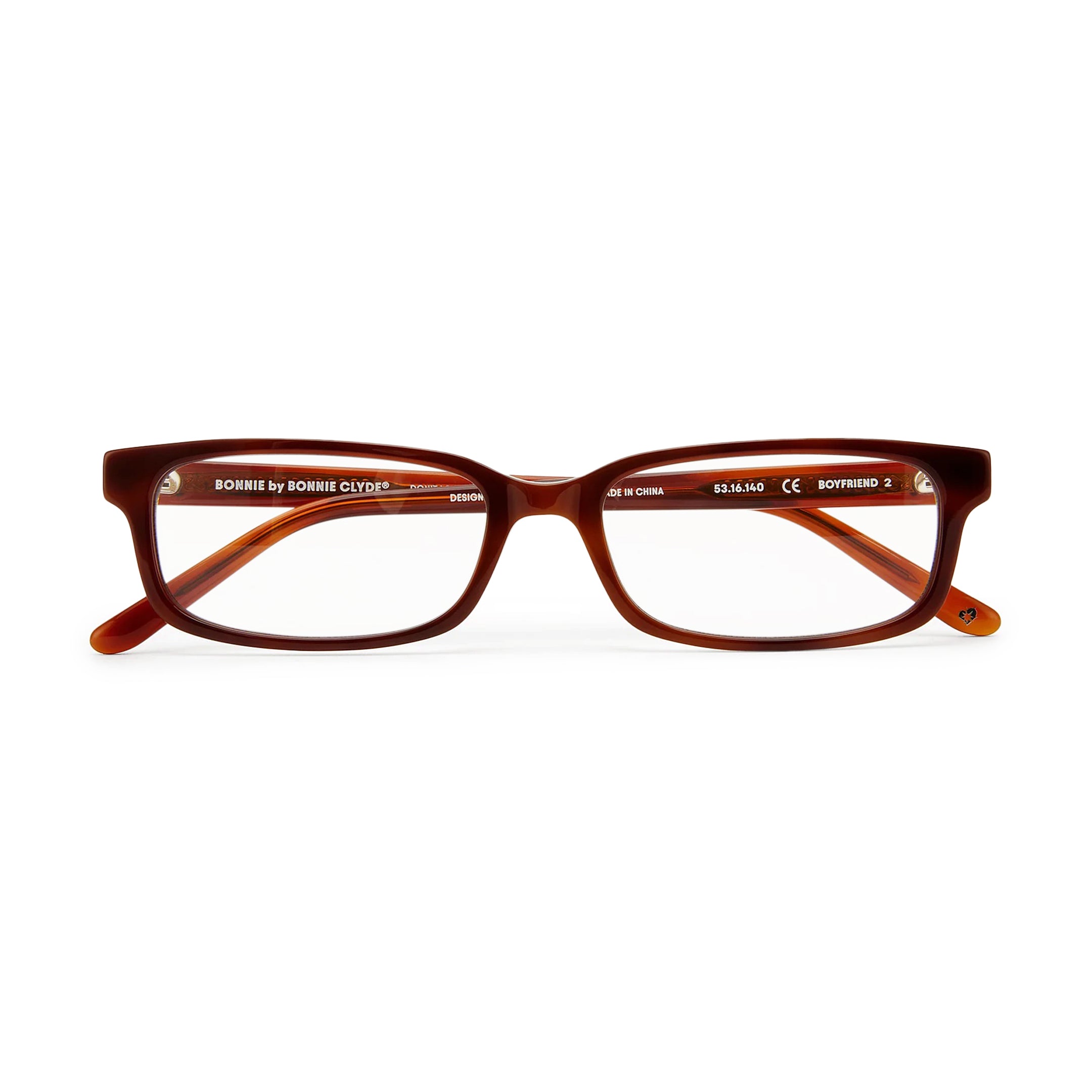 Boyfriend 2 Optical / Layered Brown Demi & Blue-Light Lens