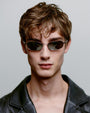 Jack / Gun Metal & Silver Mirrored Lens - Shade Files