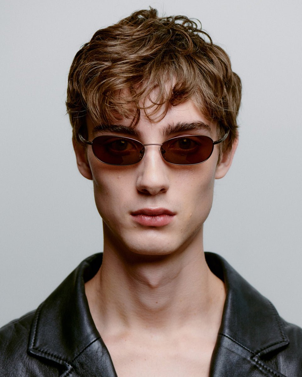 A.Kjaerbede | Jack | Matte Brown & Brown Lens Sunglasses | Shade Files