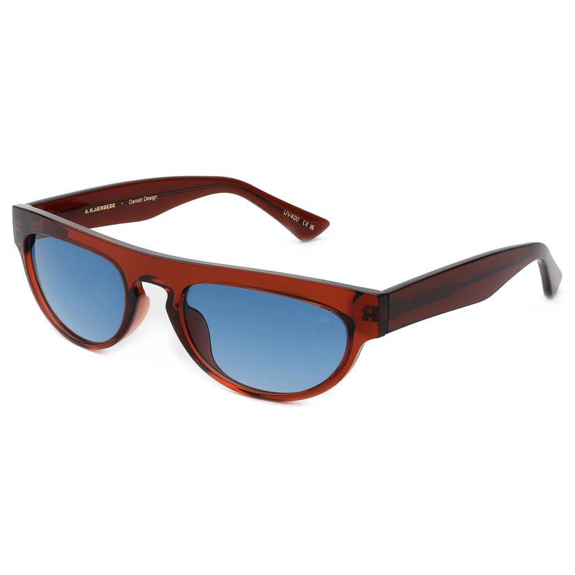 Jake / Brown Transparent & Blue Lens - Shade Files