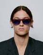 Jake / Brown Transparent & Blue Lens - Shade Files