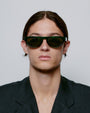 Jake / Green Marble Transparent & Graphite Green Lens - Shade Files