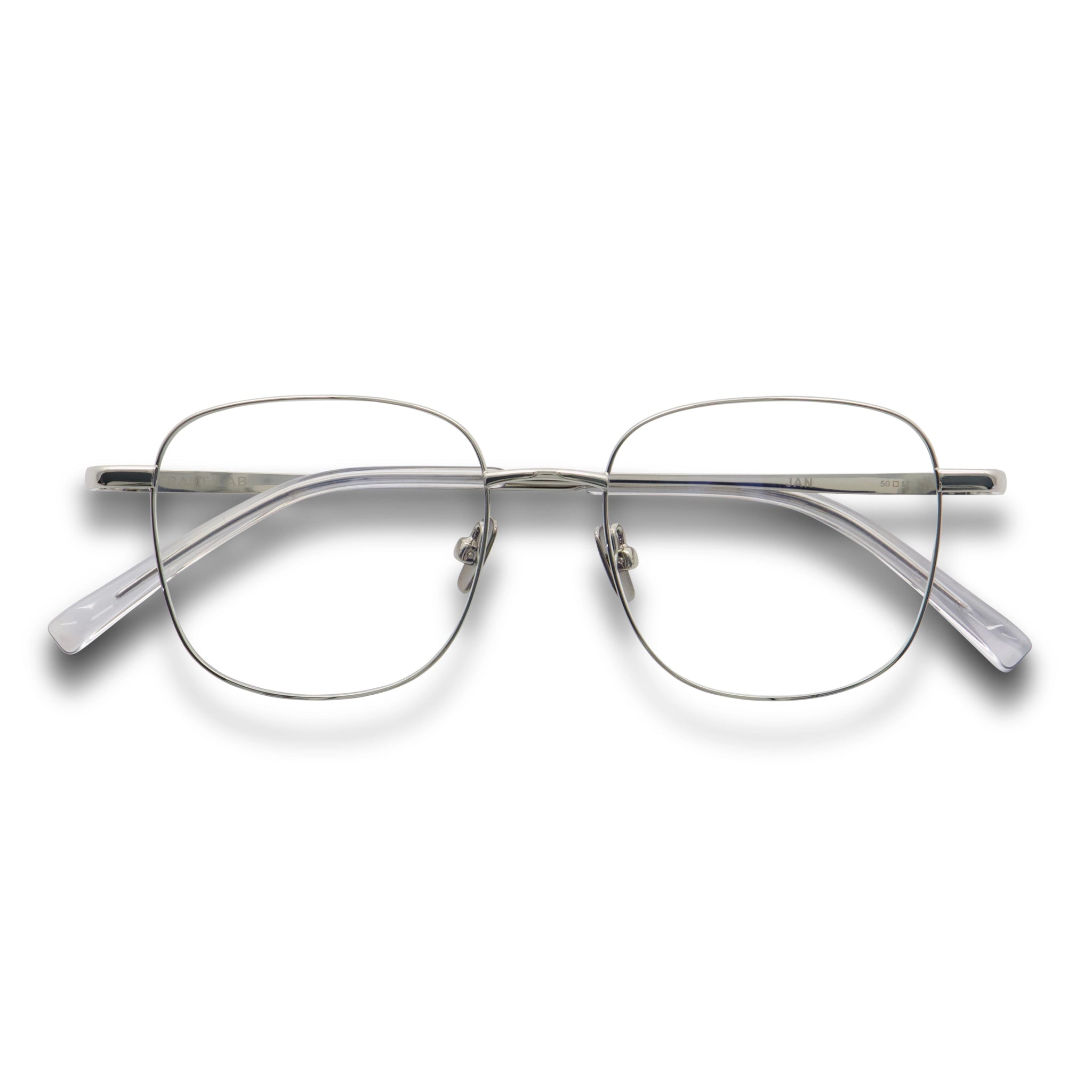 Jan Optical / Silver Metal & Prescription Lens - Shade Files