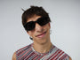 Jeff Optical / Black Acetate & Blue - Light Lens - Shade Files