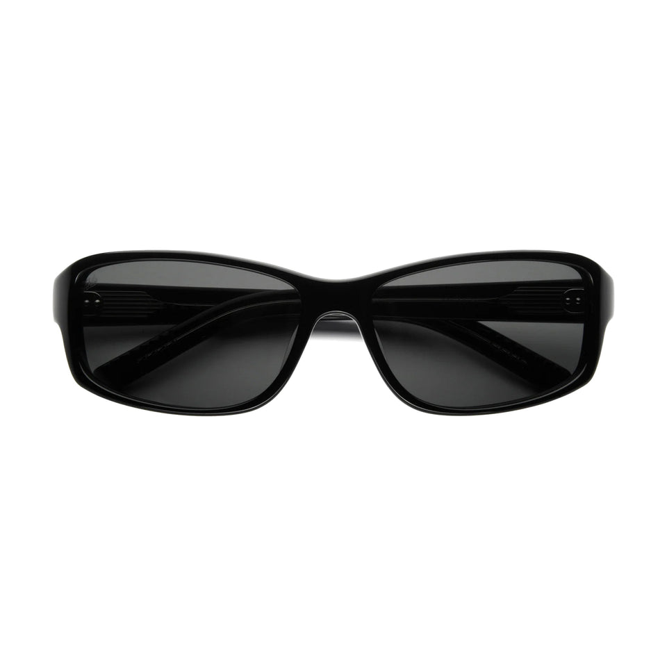 Jet / Black Acetate & Black Lens