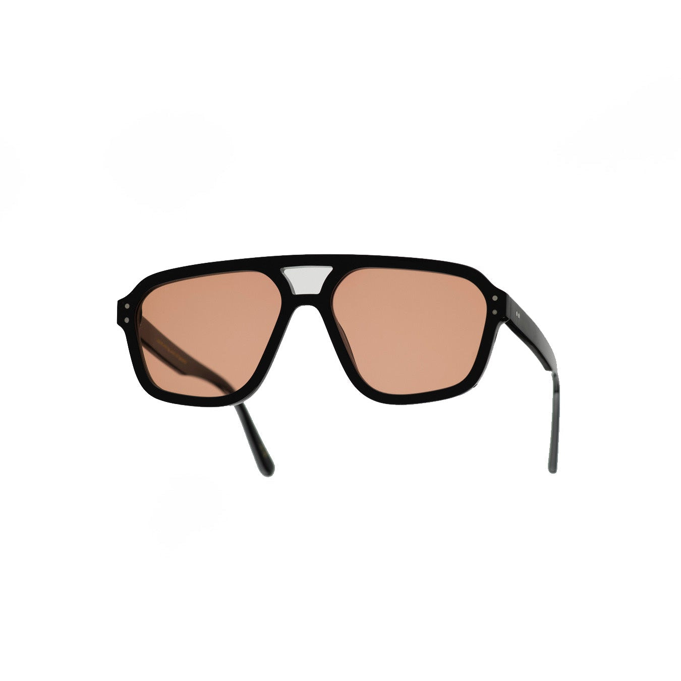 Jet / Black Acetate & Orange Lens - Shade Files