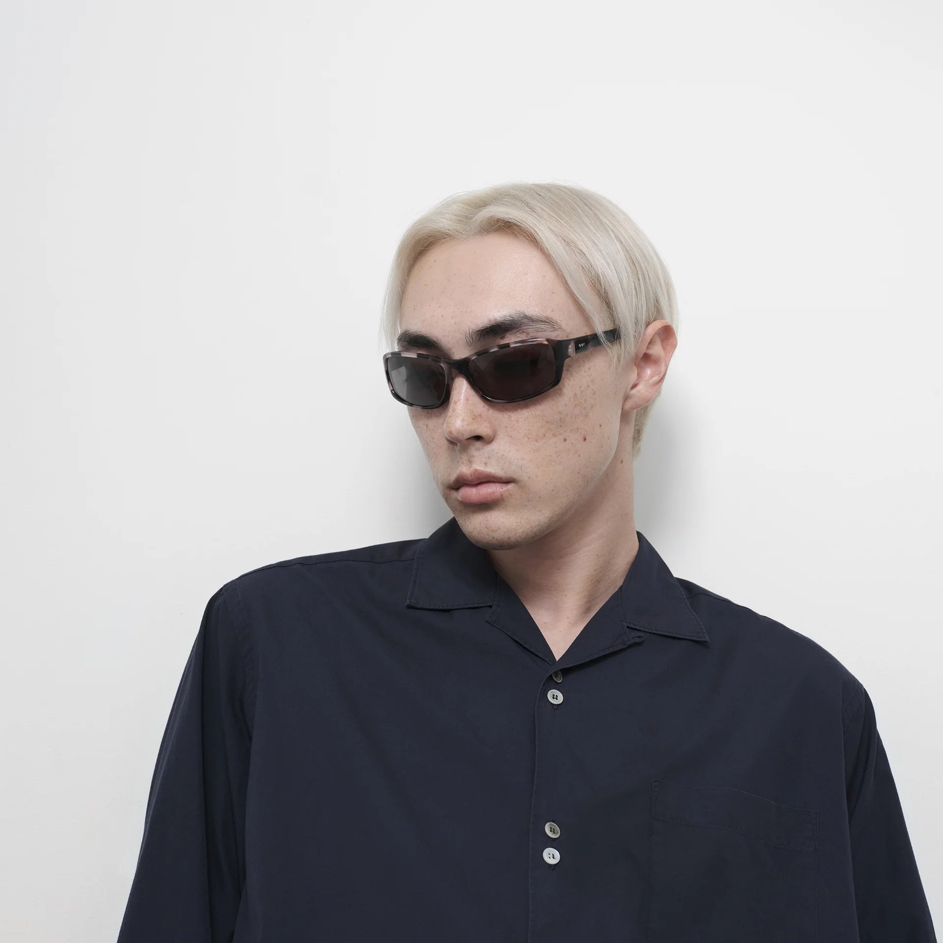Jet / Rose Tortoise Acetate & Green Lens - Shade Files