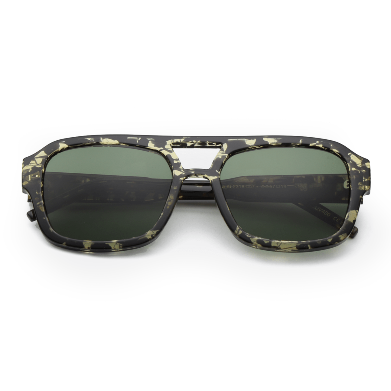 Kaya / Black Yellow Tortoise & Graphite Green Lens - Shade Files