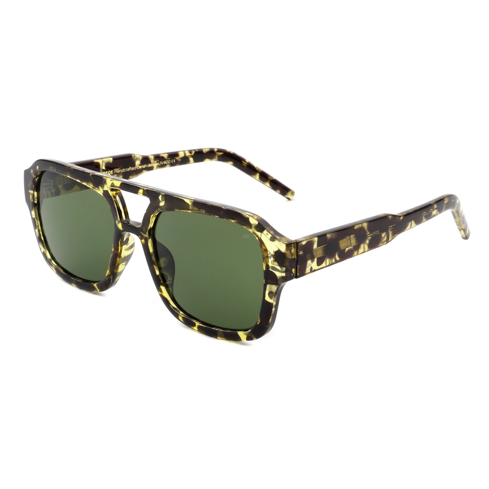 Kaya / Black Yellow Tortoise & Graphite Green Lens - Shade Files