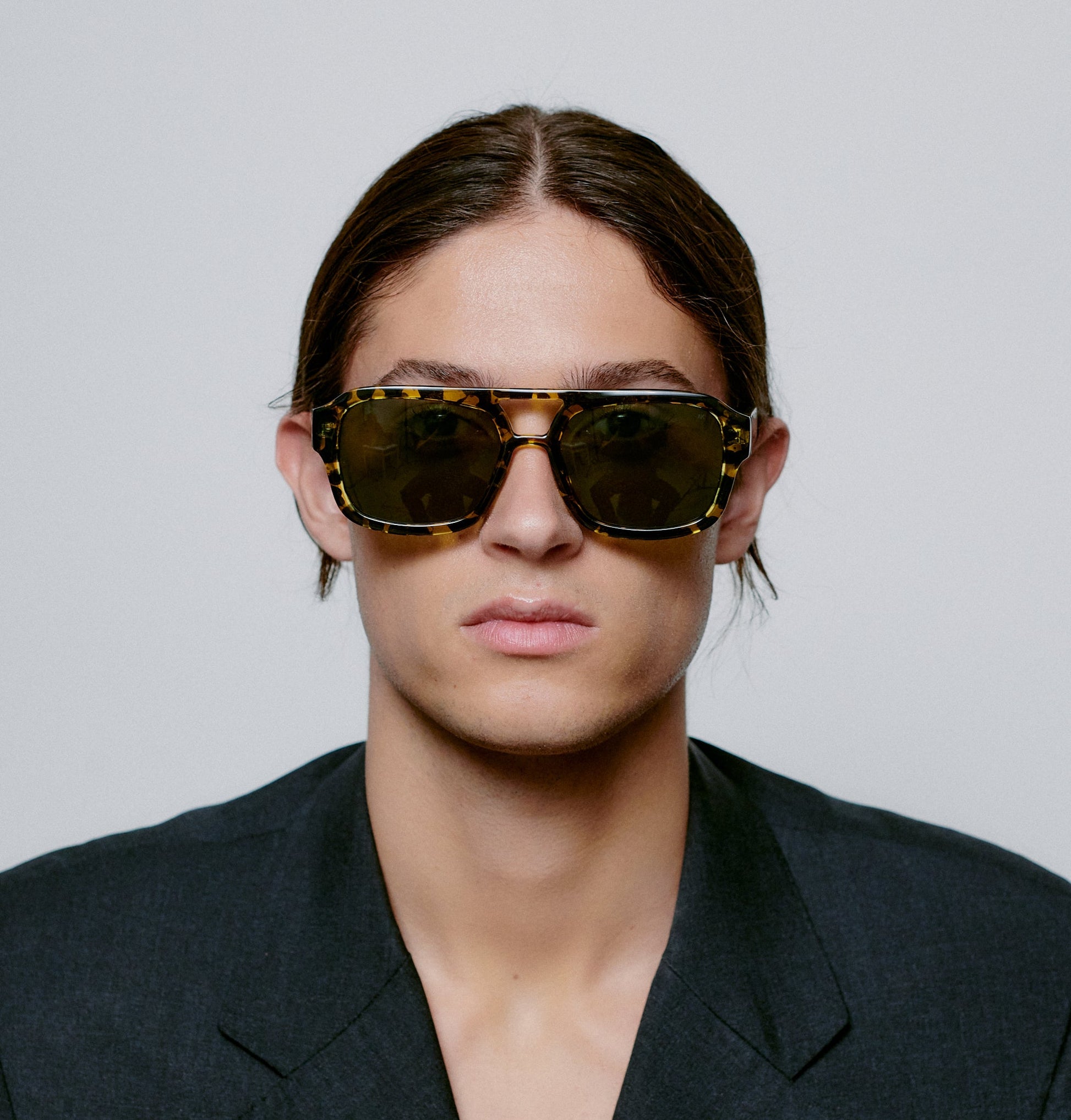 Kaya / Black Yellow Tortoise & Graphite Green Lens - Shade Files