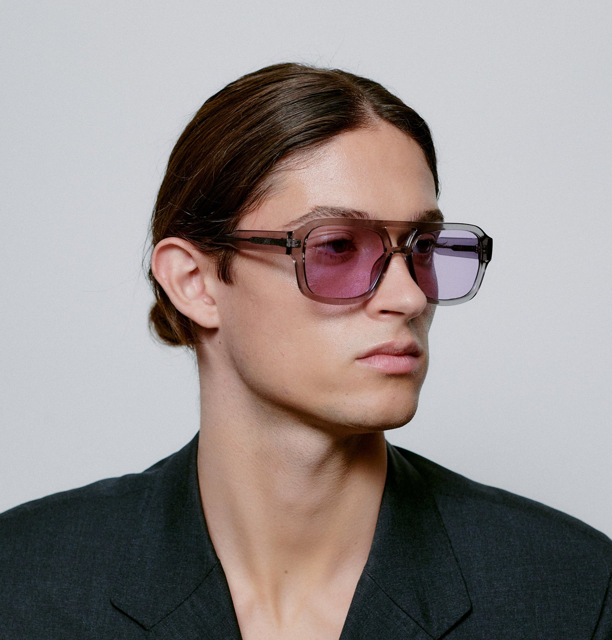 Kaya / Grey Transparent & Lilac Lens - Shade Files