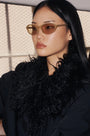 Kebe / Beige & Transperent Gold Lens - Shade Files