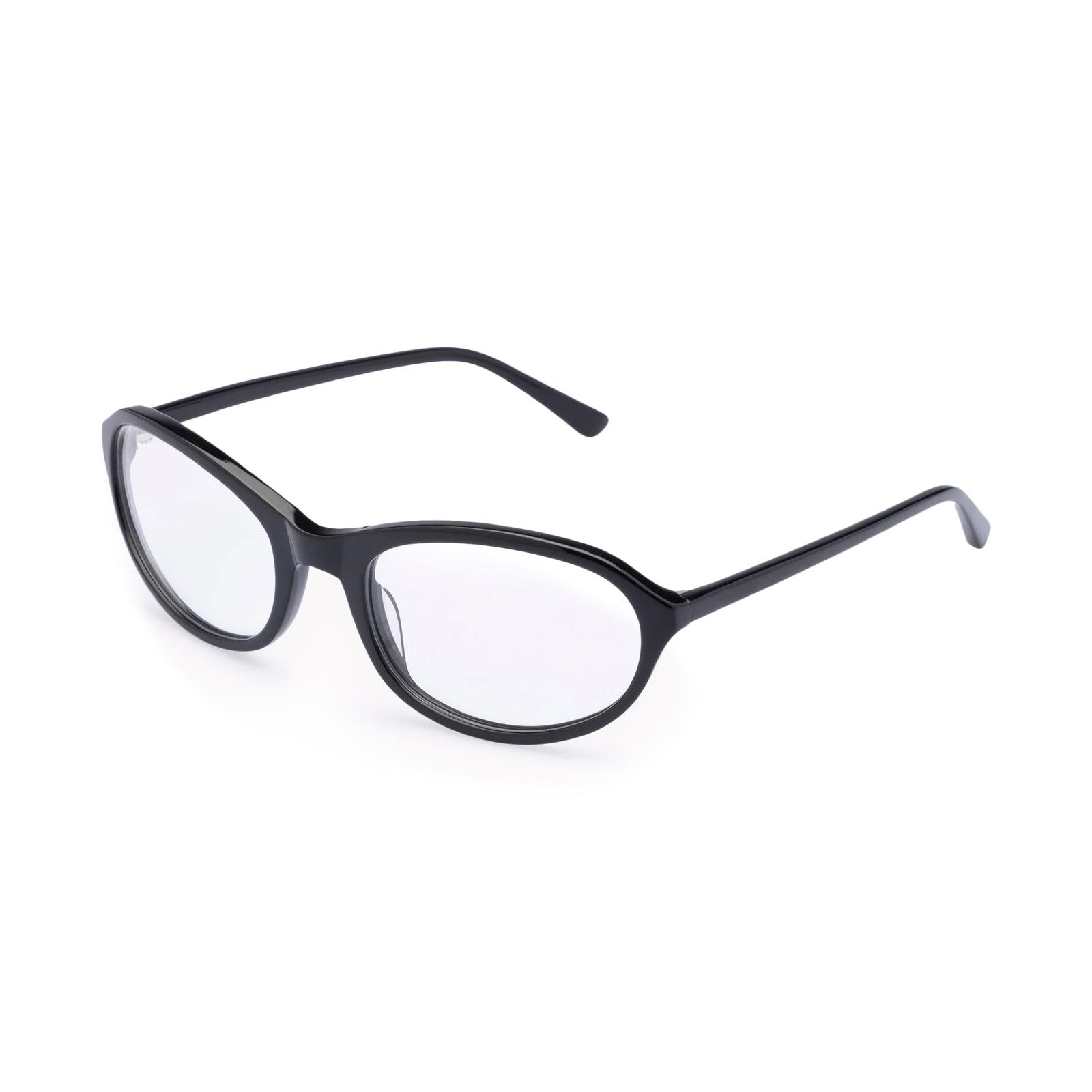 Kebe / Black Acetate & Blue - Light Lens - Shade Files