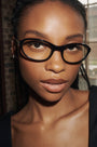 Kebe / Black Acetate & Blue - Light Lens - Shade Files