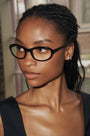Kebe / Black Acetate & Blue - Light Lens - Shade Files