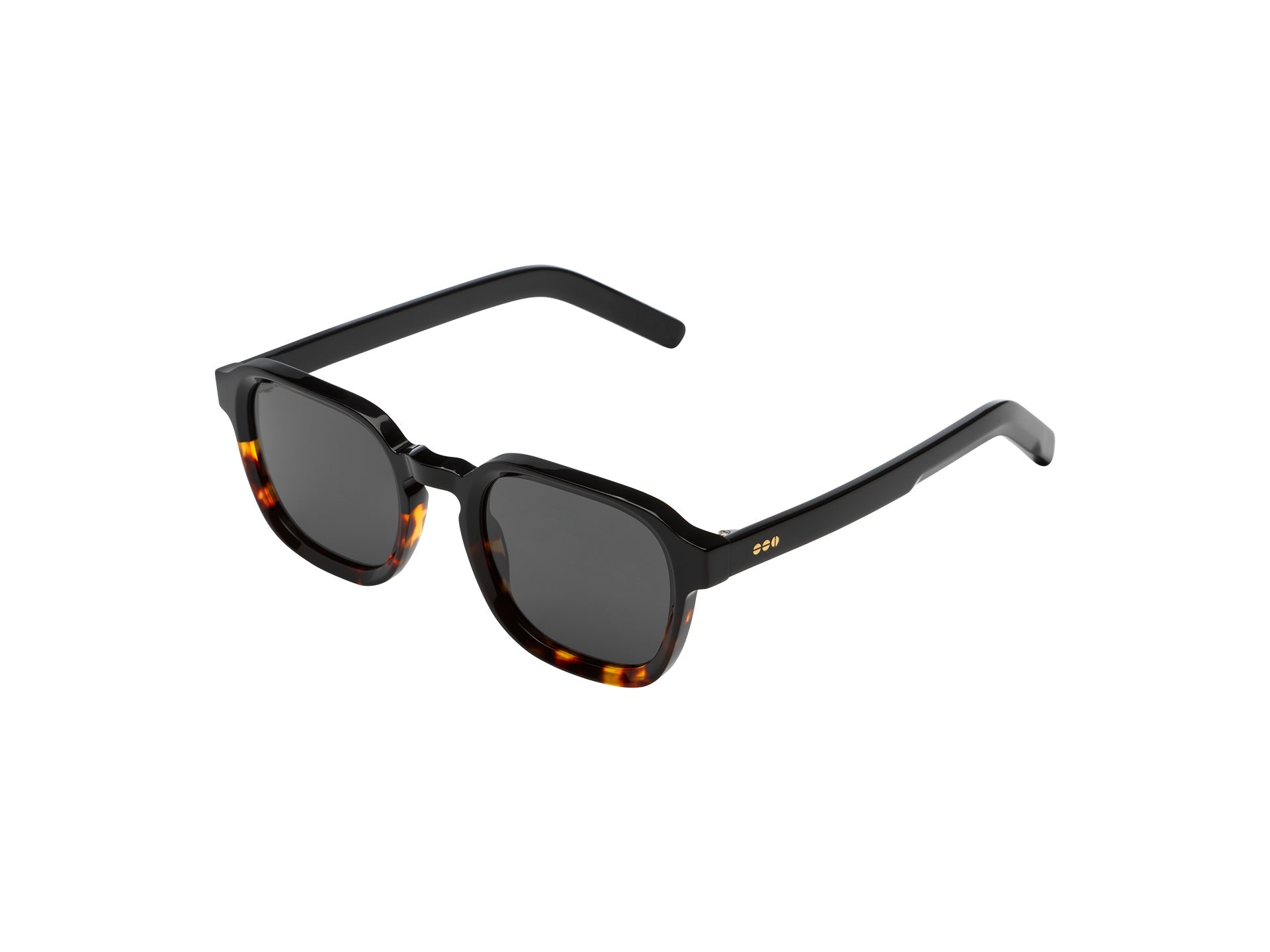Knox / Tortoise Black Acetate & Polarised Grey Lens - Shade Files