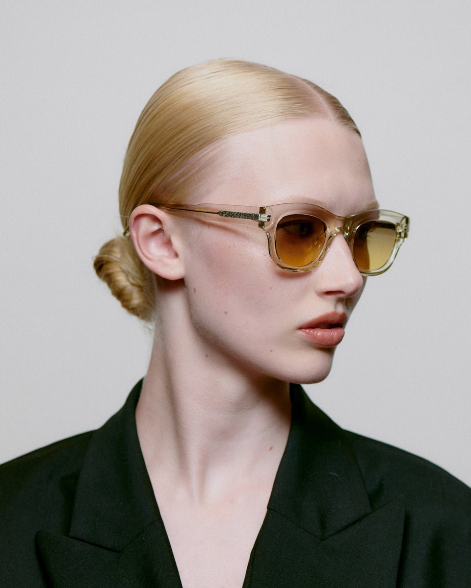 Lane / Ecru Transparent & Grey Honey Gradient Lens - Shade Files