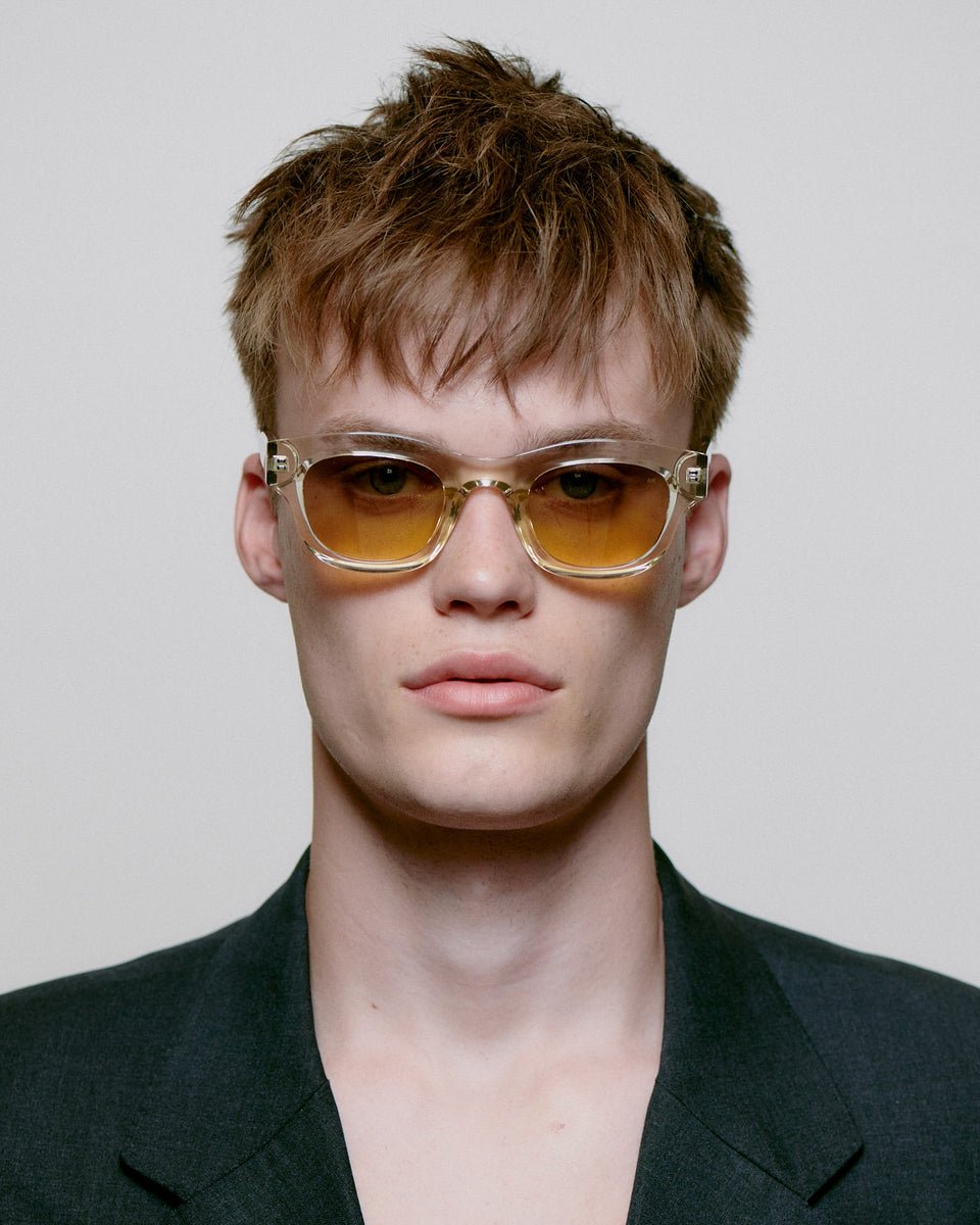 Lane / Ecru Transparent & Grey Honey Gradient Lens - Shade Files