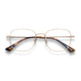 Laurie Optical / Gold Tortoise Metal & Prescription Lens - Shade Files