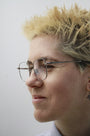 Laurie Optical / Silver Black Metal & Clear Lens - Shade Files