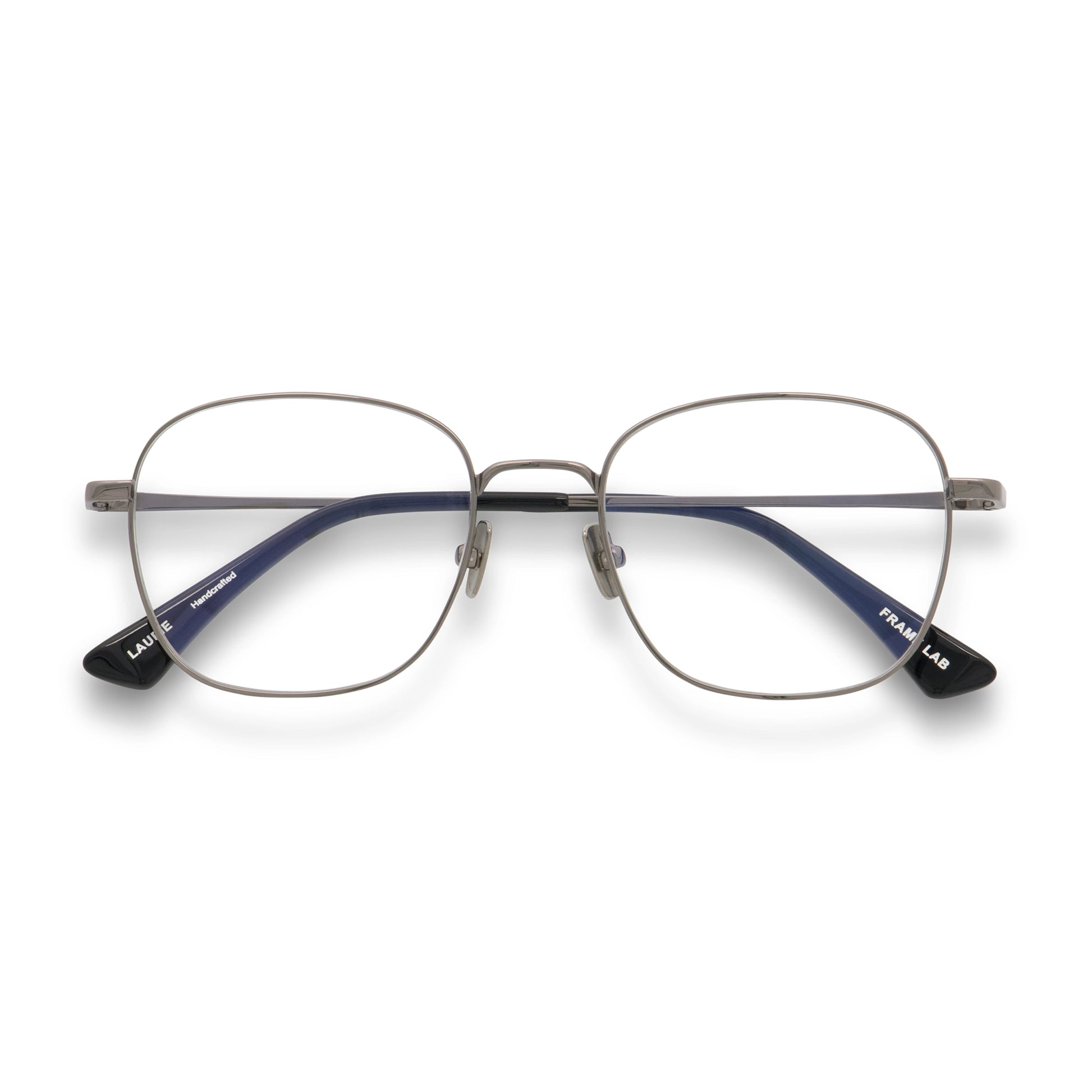 Laurie Optical / Silver Black Metal & Prescription Lens - Shade Files