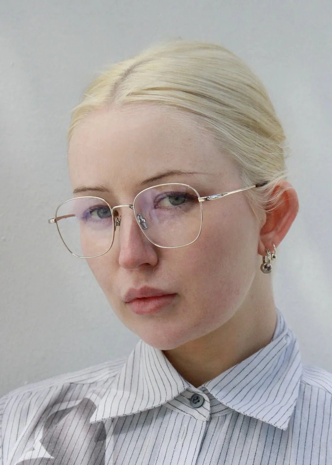 Laurie Optical / Silver Tortoise Metal & Prescription Lens - Shade Files