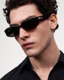 Levi / Red Tortoise Acetate & Green Lens - Shade Files