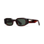 Levi / Red Tortoise Acetate & Green Lens - Shade Files
