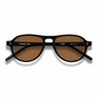 Liam / Black Acetate & Polarised Brown Lens - Shade Files