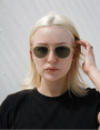 Liam / Blonde Crystal Acetate & Polarised Green Lens - Shade Files