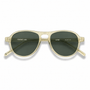 Liam / Blonde Crystal Acetate & Polarised Green Lens - Shade Files