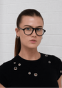 Liam Optical / Black Acetate & Clear Lens - Shade Files
