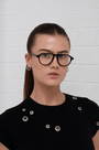 Liam Optical / Black Acetate & Clear Lens - Shade Files