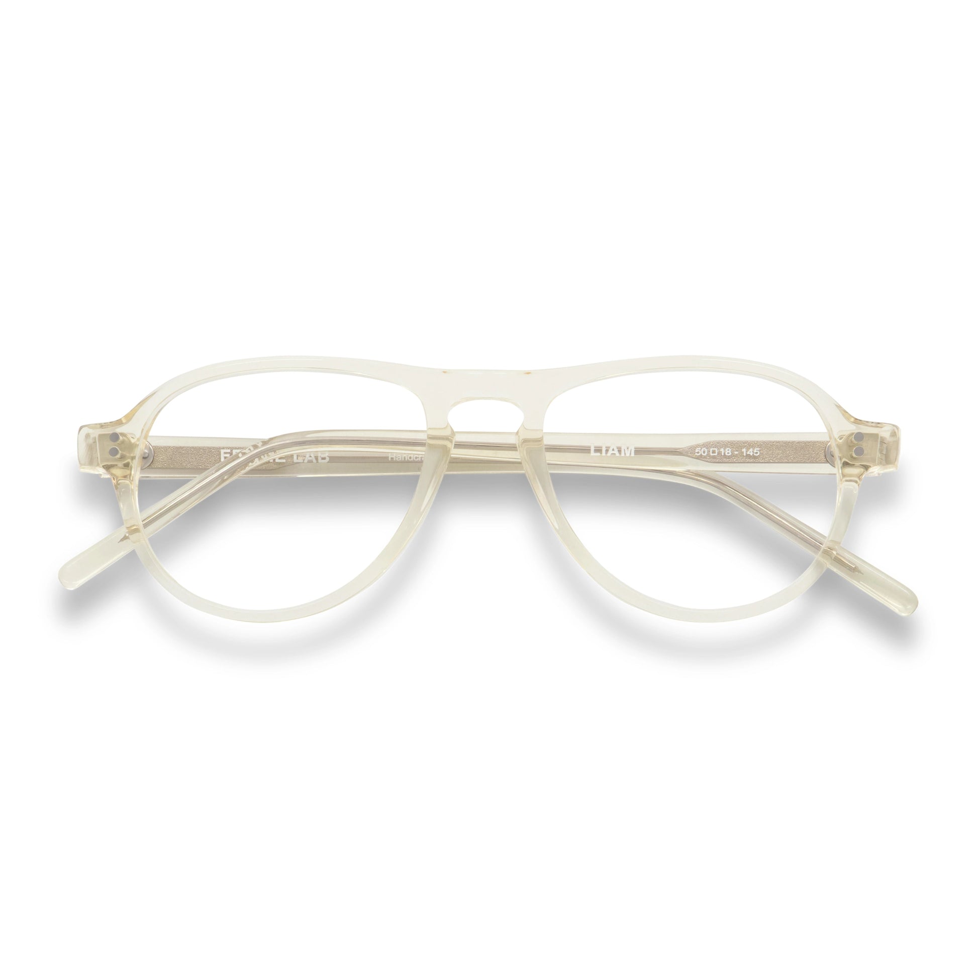Liam Optical / Blonde Crystal Acetate & Prescription Lens - Shade Files