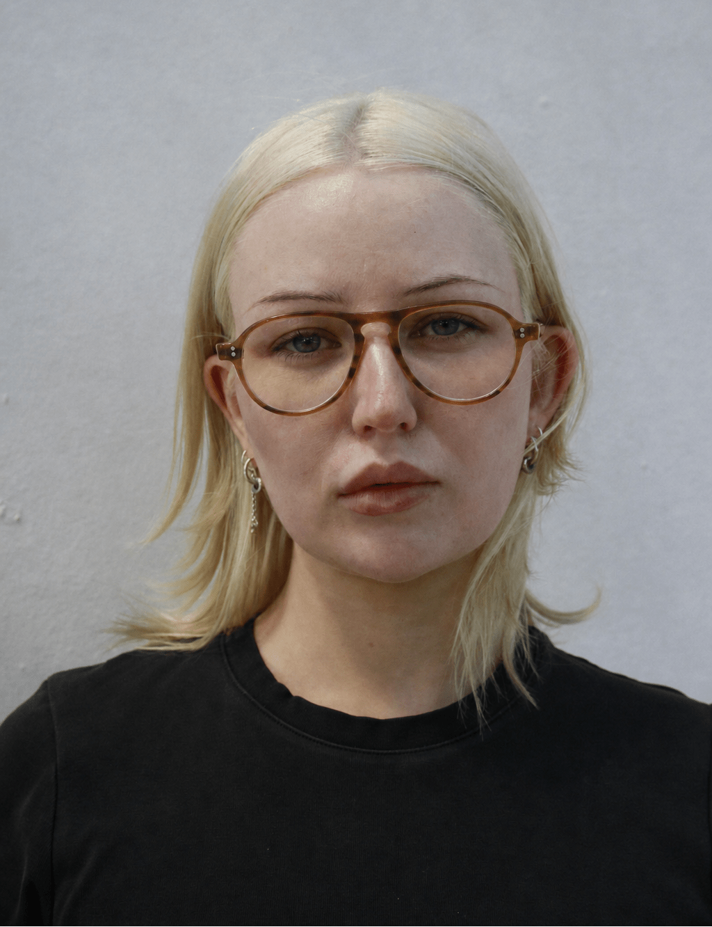 Liam Optical / Dual Brown Acetate & Clear Lens - Shade Files