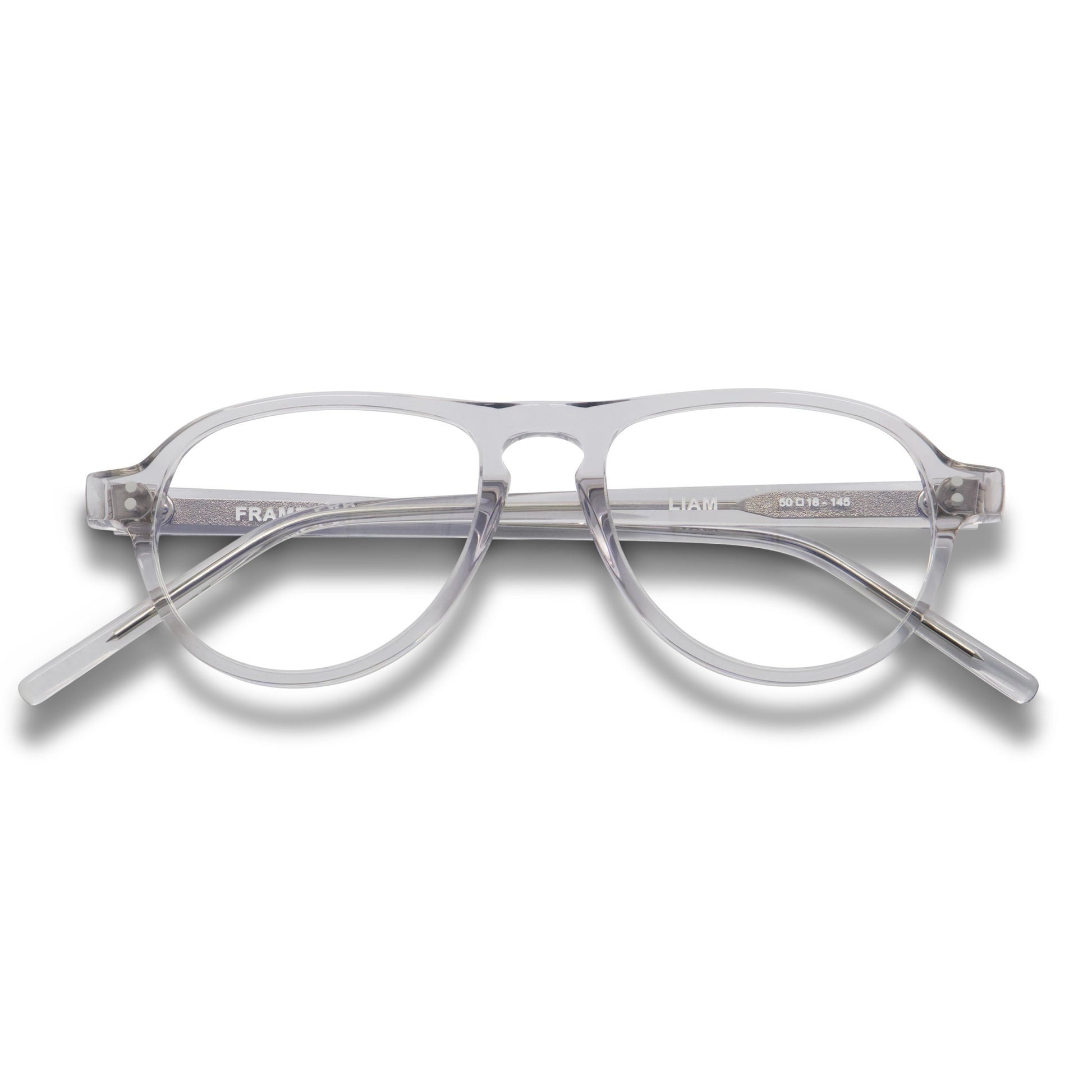 Liam Optical / Smoke Grey Acetate & Prescription Lens - Shade Files
