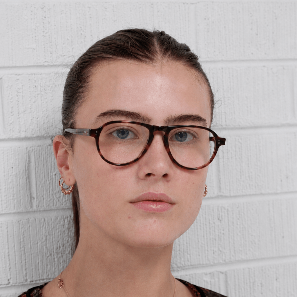 Liam Optical / Tortoise Acetate & Clear Lens - Shade Files